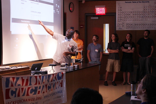 Prison Policy group presenting at Hack for Western Mass