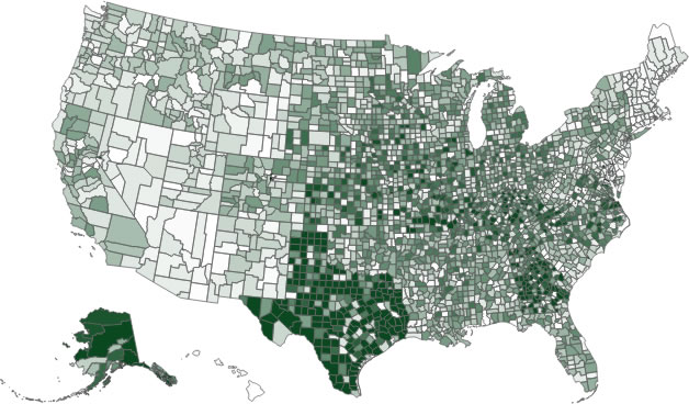 county choropleth